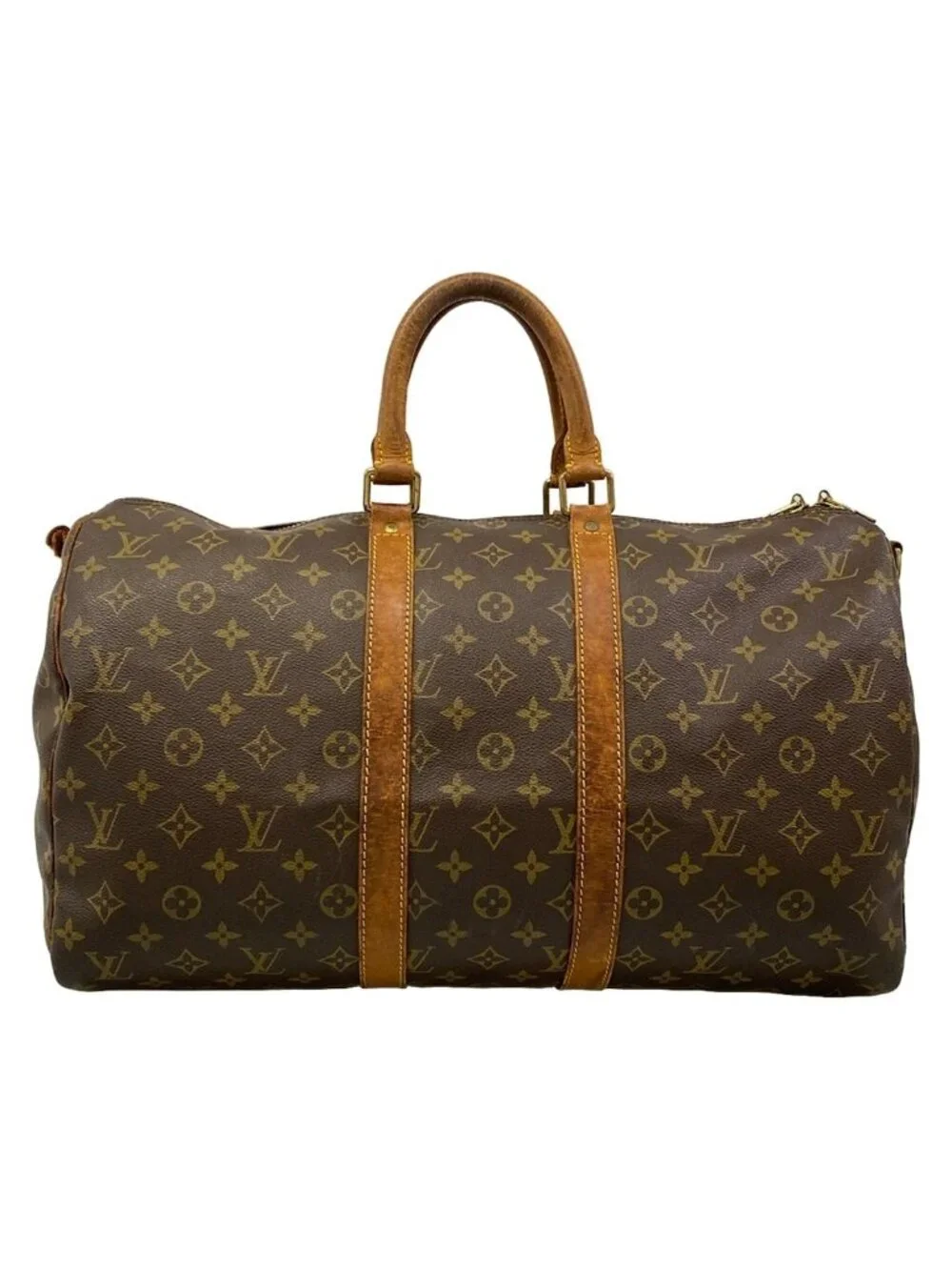 Louis Vuitton Boston Bag Monogram Keepall Bandouliere 45